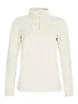 Decathlon W Fabriz 1/4 Zip Top - Trui - 106_kitoffwhite - dames - Pisteskiën aanbieding