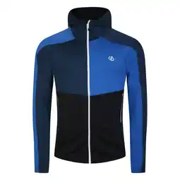 Decathlon Heren Assimilate Core Stretch Hooded Midlayer (Olympisch Blauw/Moonlight Denim) aanbieding