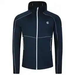 Decathlon Heren Assimilate Core Stretch Hooded Midlayer (Maanlicht Denim) aanbieding