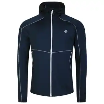 Decathlon Heren Assimilate Core Stretch Hooded Midlayer (Maanlicht Denim) aanbieding