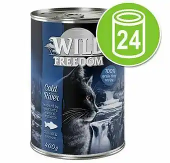 Zooplus 24x400g Adult Wild Freedom Kattenvoer aanbieding
