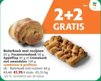 Comarkt Boterkoek met rozijnen aanbieding