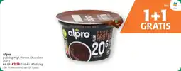 Comarkt Alpro pudding high protein chocolate aanbieding