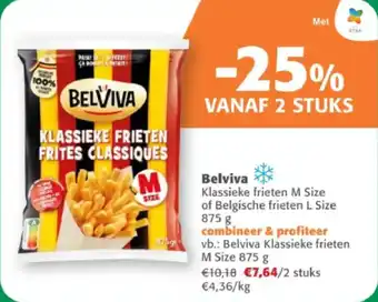 Comarkt Belviva Klassieke frieten M Size of Belgische frieten L Size aanbieding