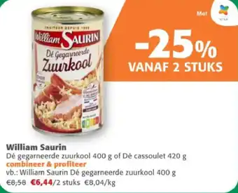 Comarkt William Saurin aanbieding