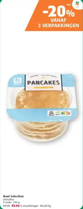 Comarkt Boni Selection pancakes aanbieding