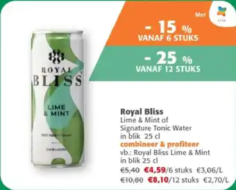 Comarkt Royal Bliss Lime & Mint aanbieding