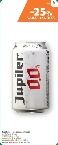 Comarkt Jupiler pils 0,0 % aanbieding