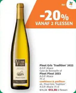 Comarkt Pinot Gris Tradition 2022 aanbieding