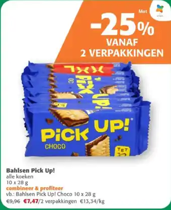 Comarkt Bahlsen pick up choco aanbieding