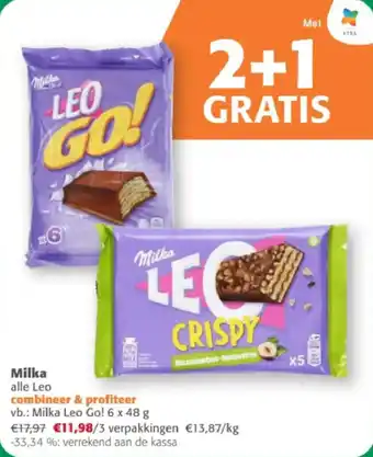 Comarkt Milka Leo Go aanbieding