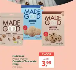 Holland & Barrett Madegood cookies chocolate chip aanbieding