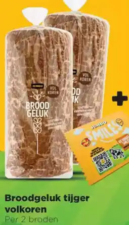 Jumbo Broodgeluk tijger volkoren aanbieding