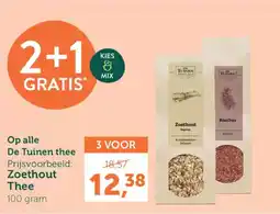 Holland & Barrett Alle de tuinen thee zoethout thee aanbieding