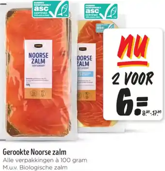 Jumbo Gerookte Noorse zalm aanbieding