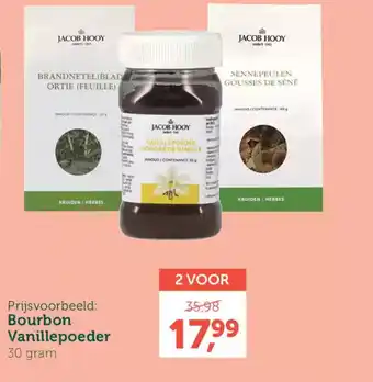 Holland & Barrett Bourbon vanillepoeder aanbieding