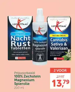 Holland & Barrett 100% zechstein magnesium spierolie aanbieding