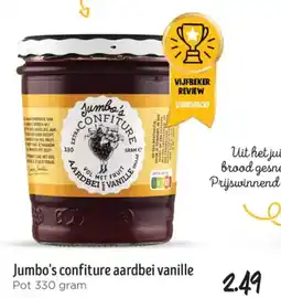 Jumbo Jumbo's confiture aardbei vanille aanbieding