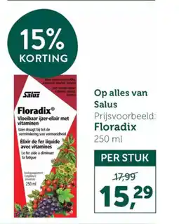 Holland & Barrett Alles van Salus aanbieding