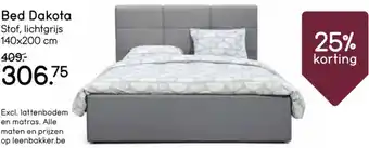 Leen Bakker Bed Dakota aanbieding