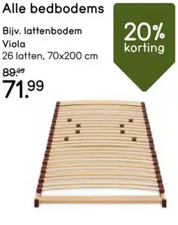 Leen Bakker Alle bedbodems aanbieding