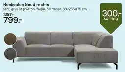 Leen Bakker Hoeksalon Noud rechts aanbieding