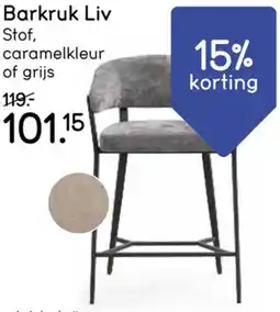 Leen Bakker Barkruk Liv aanbieding