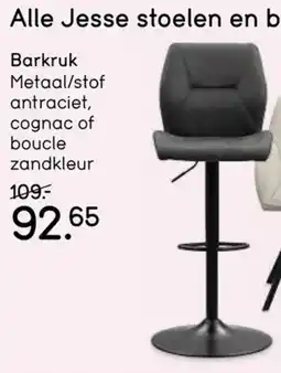 Leen Bakker Alle Jesse barkrukken aanbieding