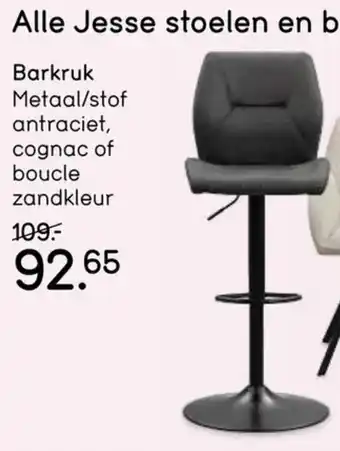 Leen Bakker Alle Jesse barkrukken aanbieding