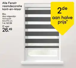 Leen Bakker Alle Fenstr raamdecoratie kant-en-klaar aanbieding