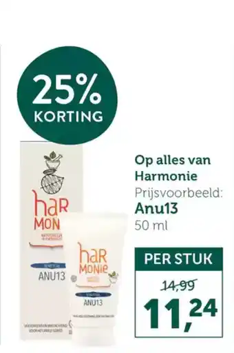 Holland & Barrett Alles van Harmonie aanbieding