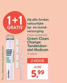 Holland & Barrett Op alle jordan natuurlijke lip- en mond- verzorging aanbieding