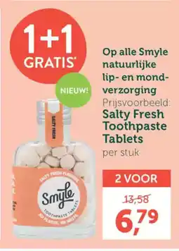 Holland & Barrett Alle Smyle natuurlijke lip- en mond-verzorging aanbieding