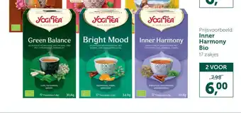 Holland & Barrett Alles van yogi tea aanbieding