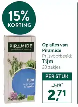 Holland & Barrett Alles van Piramide aanbieding