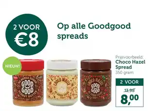 Holland & Barrett Alle Goodgood spreads aanbieding