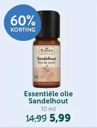 Holland & Barrett Essentiële olie sandelhout aanbieding