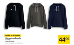 Zeeman Nike dames hoodie aanbieding