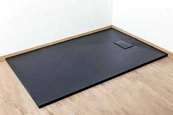 Zelfbouwmarkt Douchebak Moby 140x90cm Zwart aanbieding