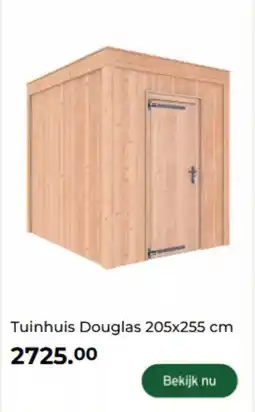 GAMMA Tuinhuis Douglas aanbieding