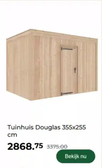 GAMMA Tuinhuis Douglas aanbieding