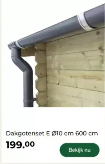 GAMMA Dakgotenset E aanbieding