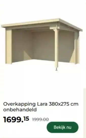 GAMMA Overkapping Lara Onbehandeld aanbieding