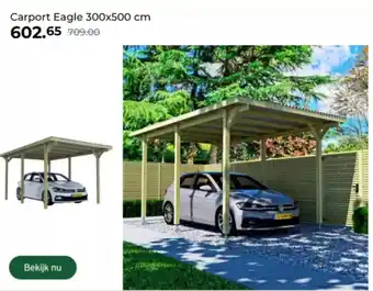 GAMMA Carport Eagle aanbieding