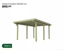 GAMMA Carport Condor aanbieding