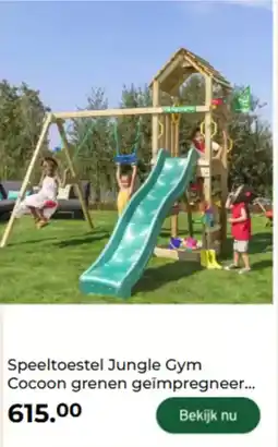 GAMMA Speeltoestel Jungle Gym Cocoon grenen geïmpregneer aanbieding