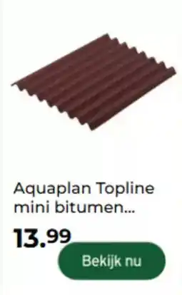 GAMMA Aquaplan Topline mini bitumen aanbieding