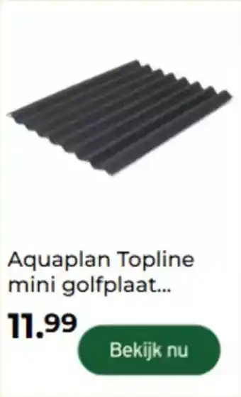 GAMMA Aquaplan Topline mini golfplaat aanbieding