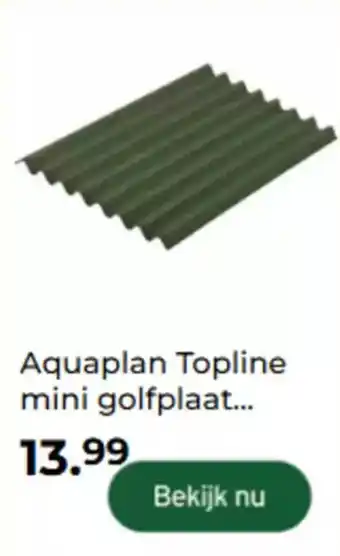 GAMMA Aquaplan Topline mini golfplaat aanbieding