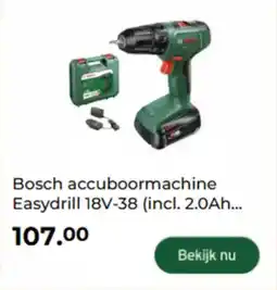 GAMMA Bosch accuboormachine Easydrill aanbieding